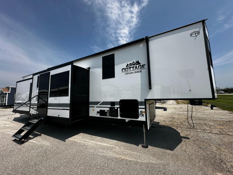 2026 Forest River Cedar Creek Cottage Destination Fifth Wheel 413FWC 413C in sturgeon bay WI