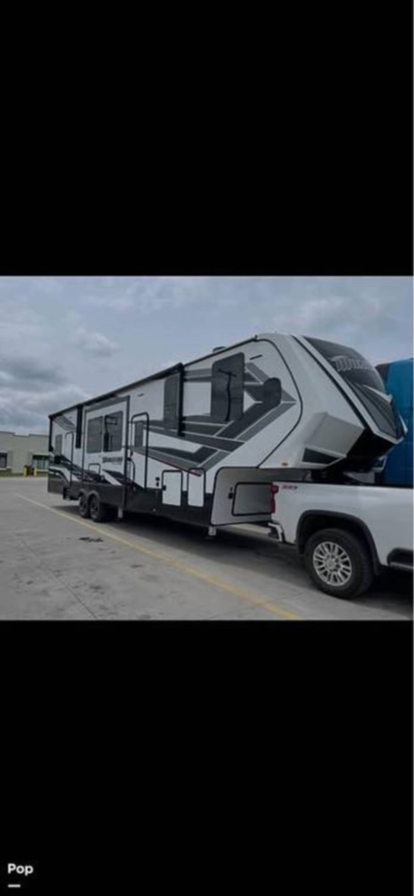 A photo of this 2022 Grand Design Momentum 351M