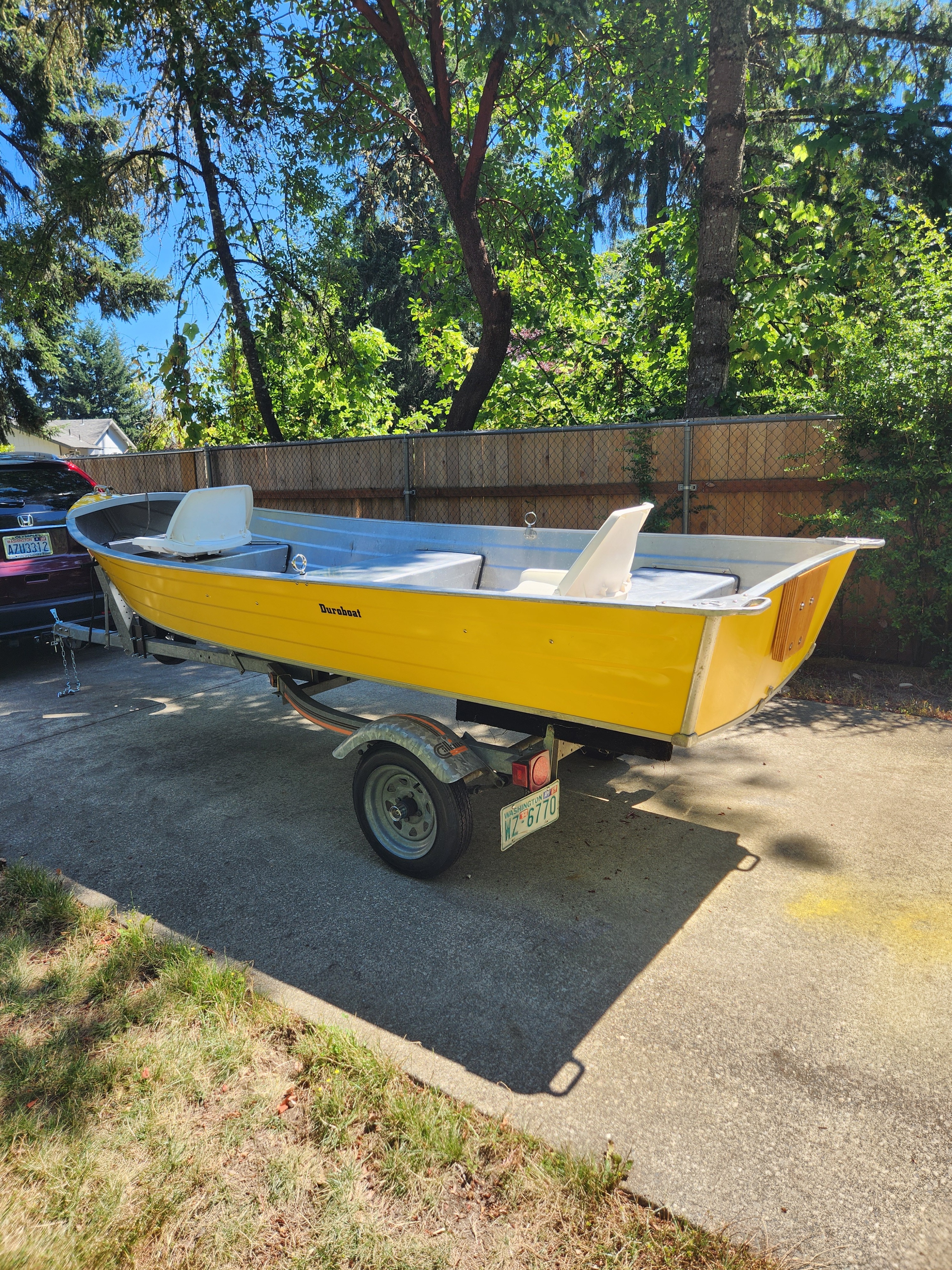 1986 Duroboat 14W Four Seater PWC boat