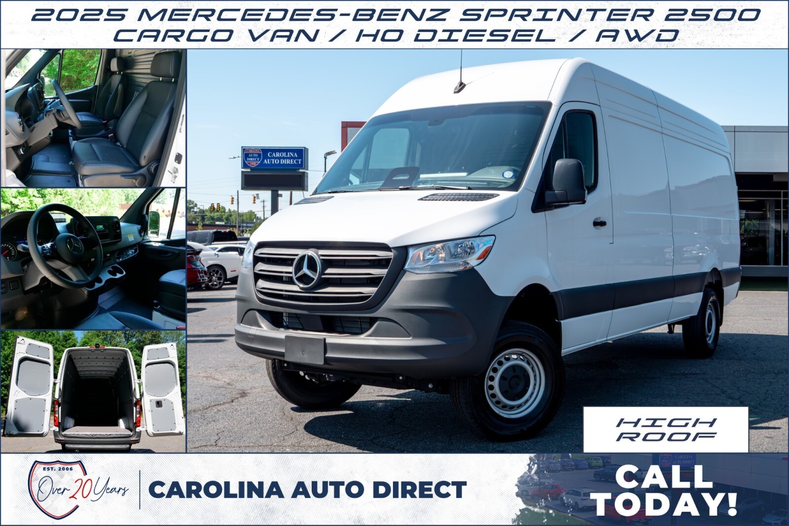 2025 MERCEDES-BENZ SPRINTER 2500 2500 in High Point, NC