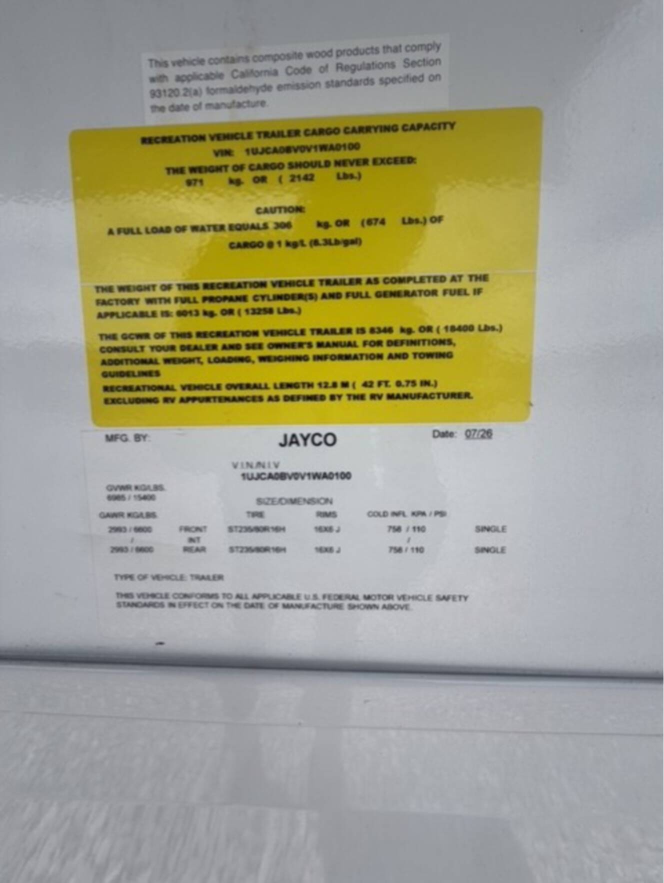 A photo of this 2027 Jayco Eagle 355MBQS