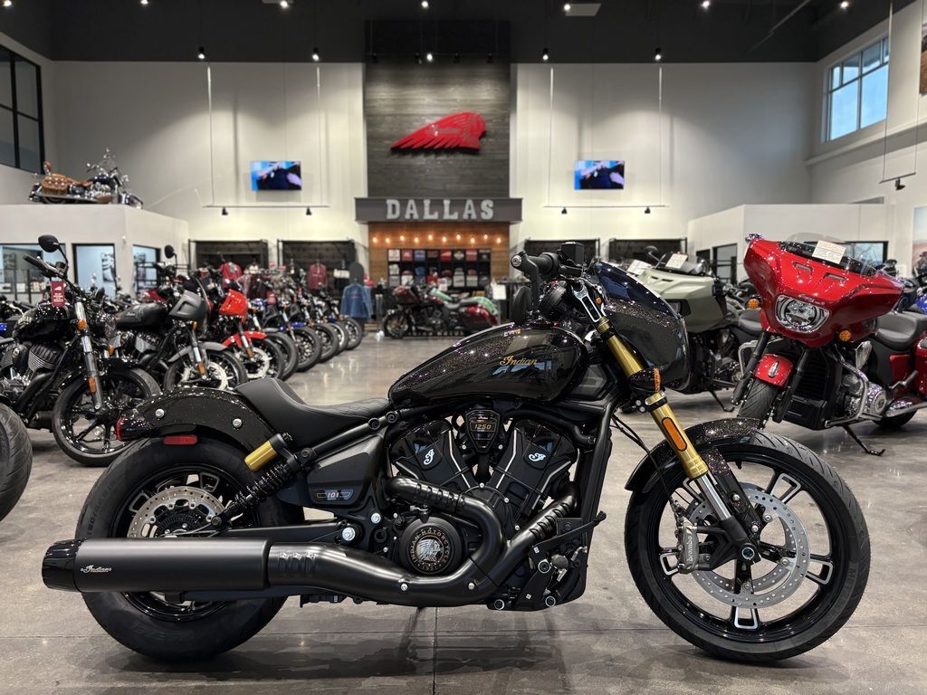 2026 Indian Motorcycle® 101 SCOUT, ONYX BLACK CRYSTAL W/ GRFX, 49ST BASE in Irving, TX