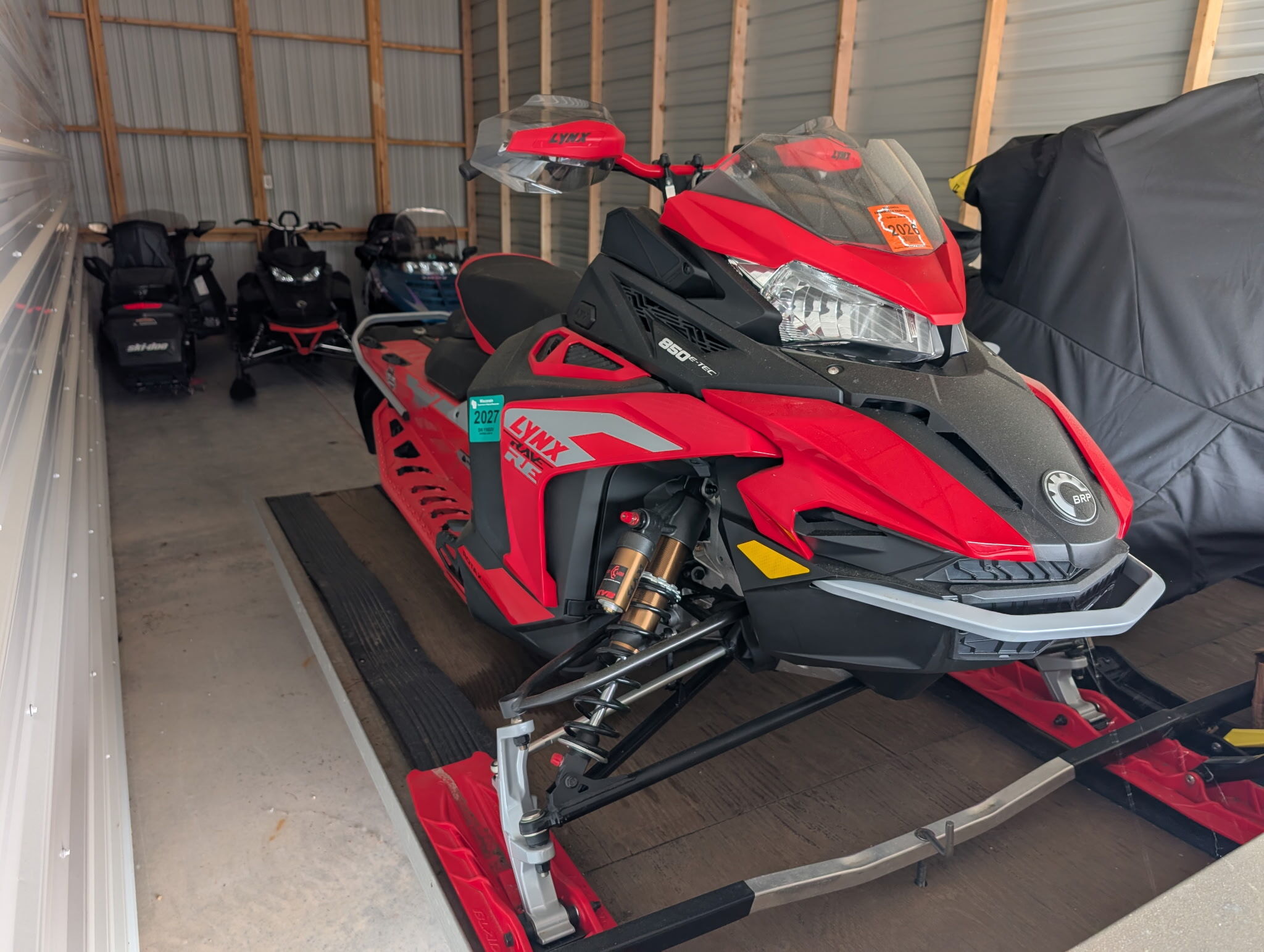 2022 Lynx RAVE RE 850 E‑TEC Snowmobile snowmobile