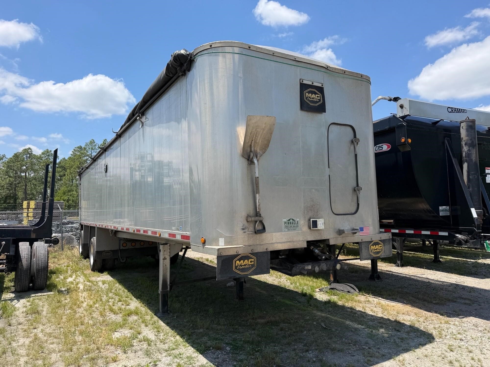 2018 MAC TRAILER MFG 40' X 102" X 72" FRAMELESS SMOOTH SIDE DUMP in Wilmington, NC
