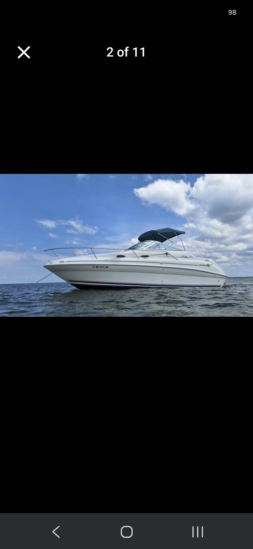 1998 Sea Ray 240 SUNDANCER in shelby township MI