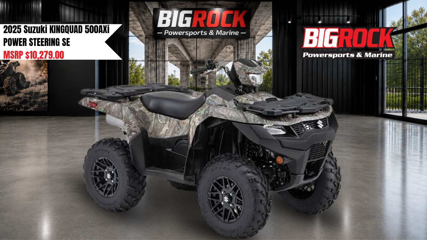 2025 Suzuki KINGQUAD 500AXi POWER STEERING SE in rocky mount NC