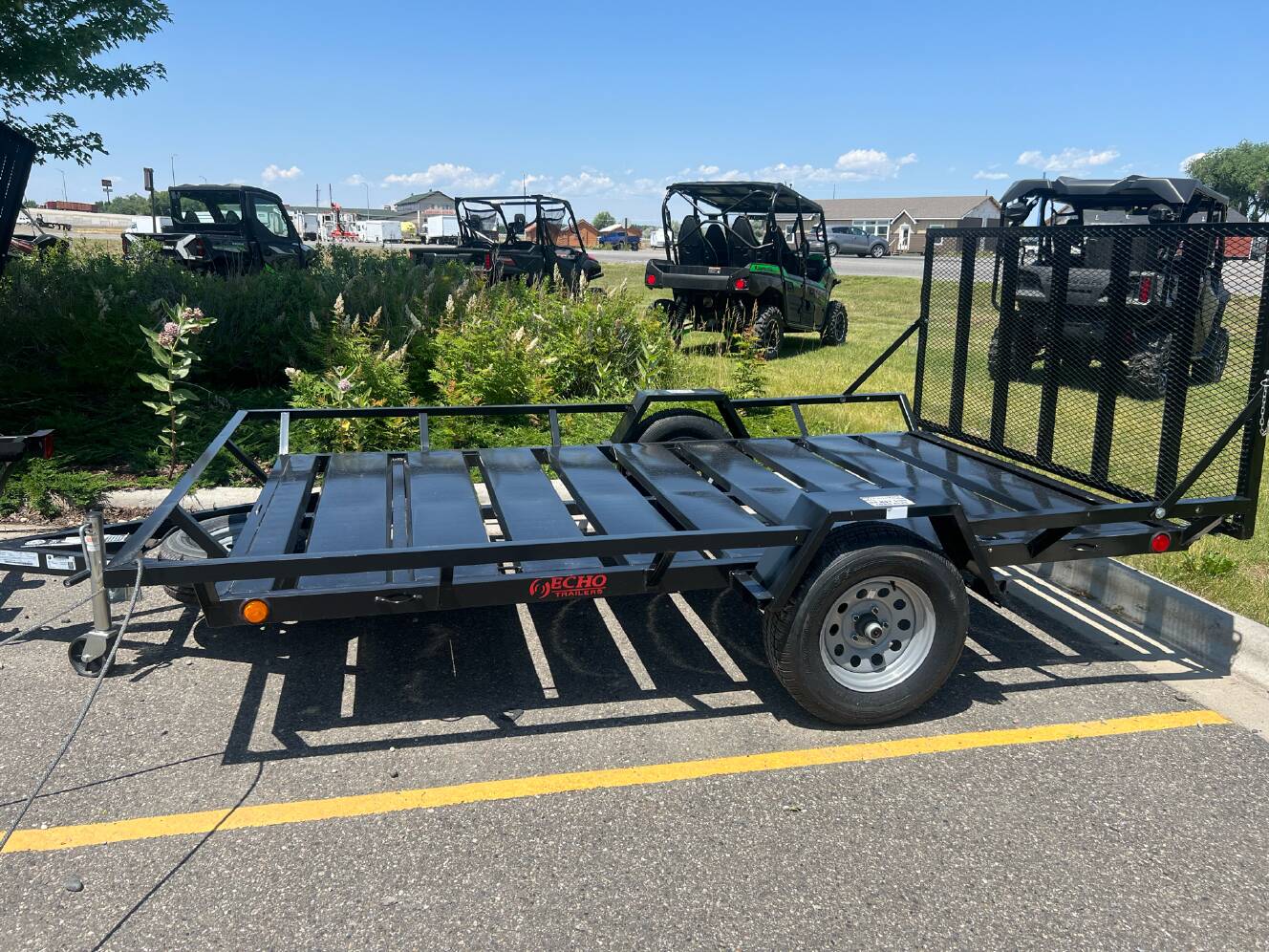 A photo of this 2025 Echo Trailers ECONO WIDE 2 PLACE