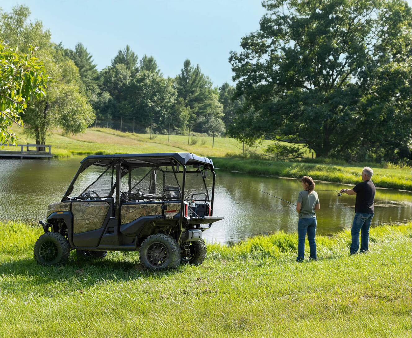 A photo of this 2026 Honda Pioneer 1000-5 Deluxe