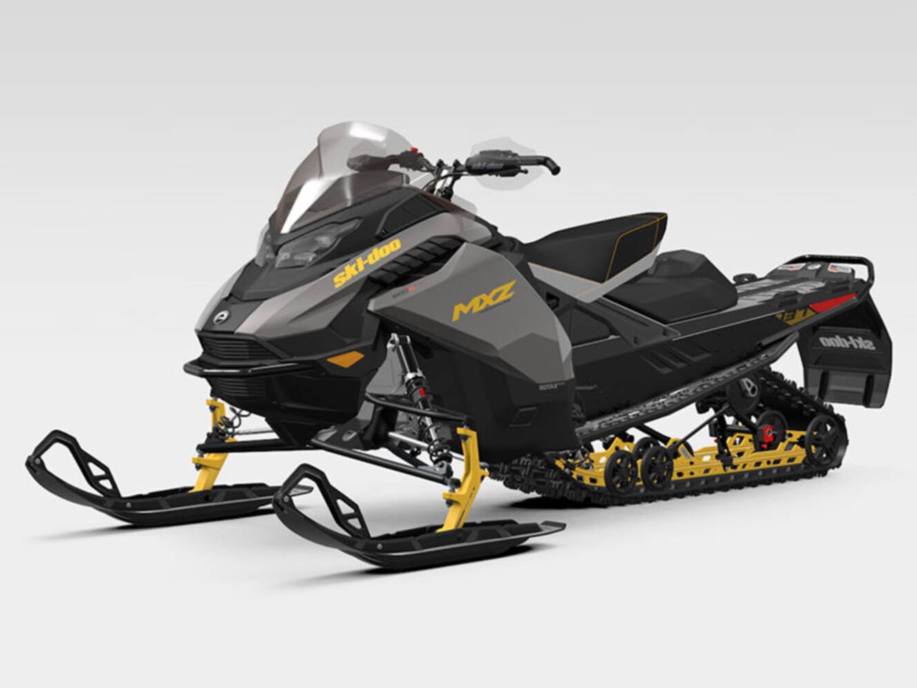A photo of this 2026 Ski-Doo MXZ Adrenaline 137 600R E-TEC ES Ripsaw 1.25