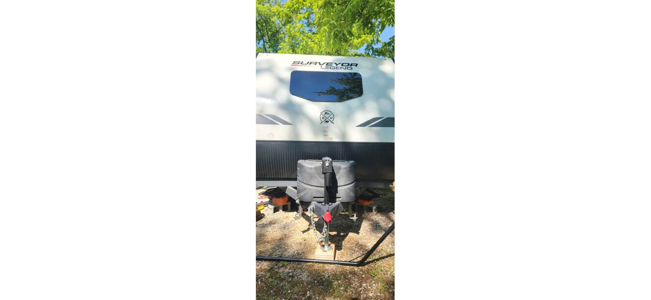 A photo of this 2022 Forest River SURVEYOR LEGEND 276BHLE