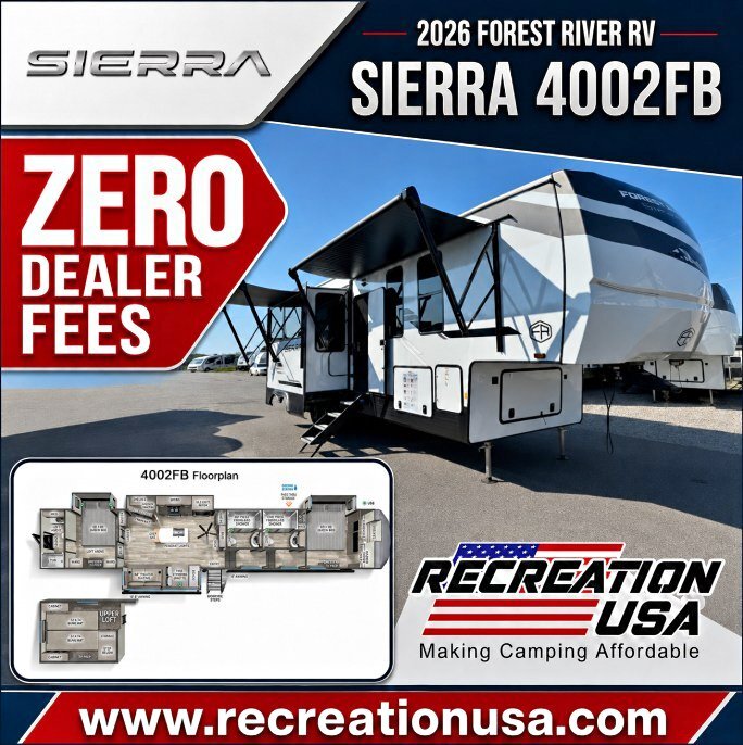 2026 Forest River Rv Sierra 4002FB in myrtle beach SC
