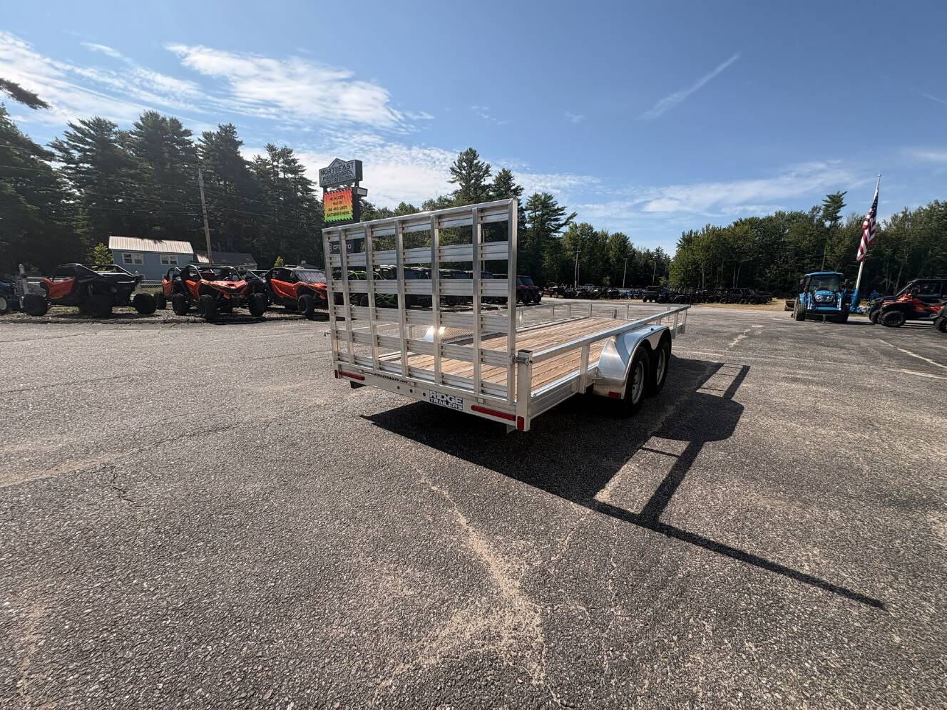 A photo of this 2025 Edge Trailer UT6.5X18