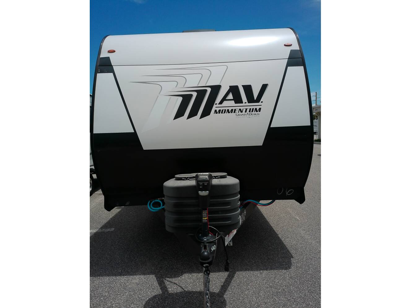 A photo of this 2025 Grand Design Momentum MAV 27MAV