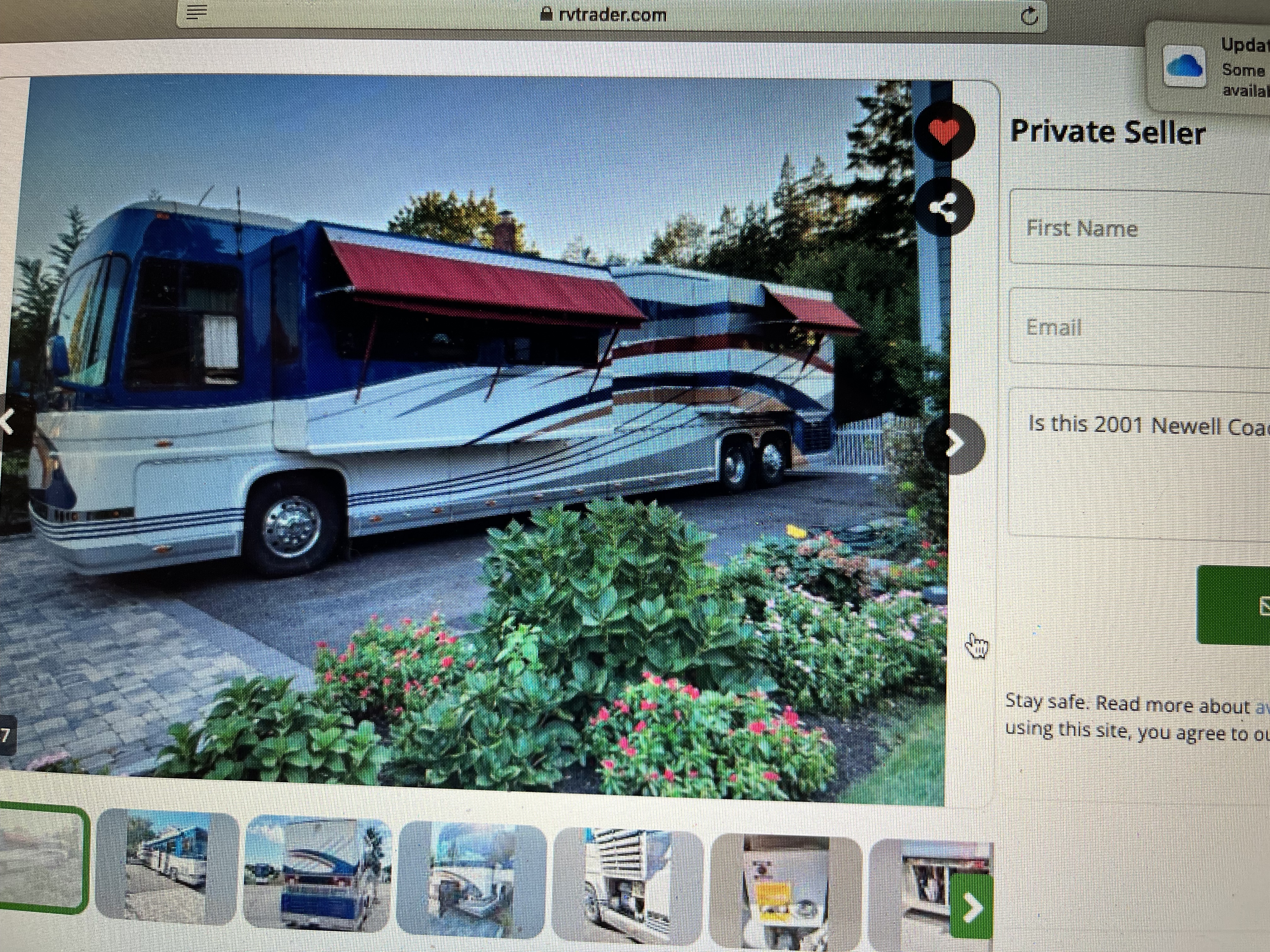 2001 Newell Coach 45 RV