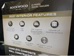 2027 FOREST RIVER 15TLE