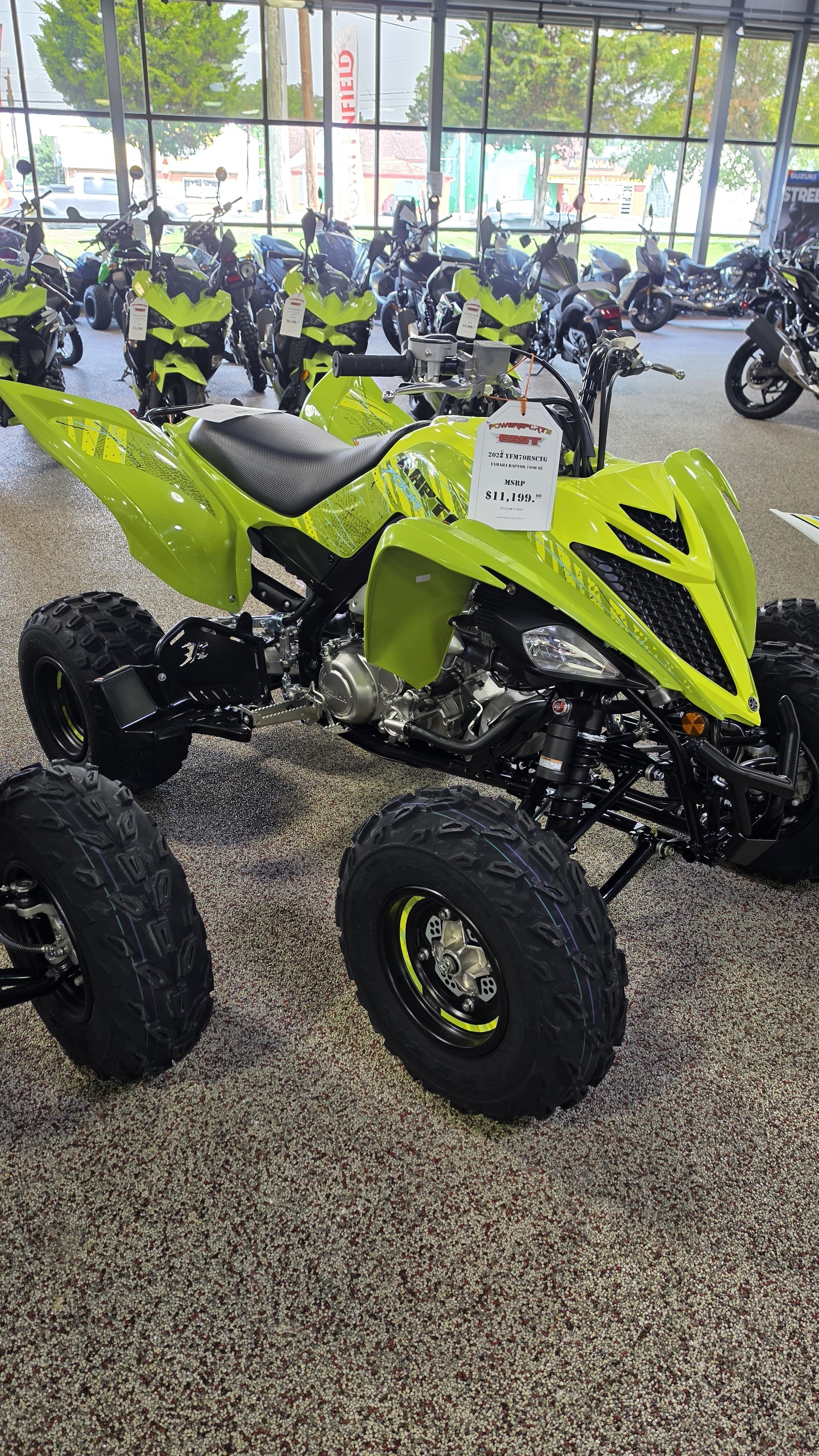 2026 Yamaha Raptor 700R SE in bear DE