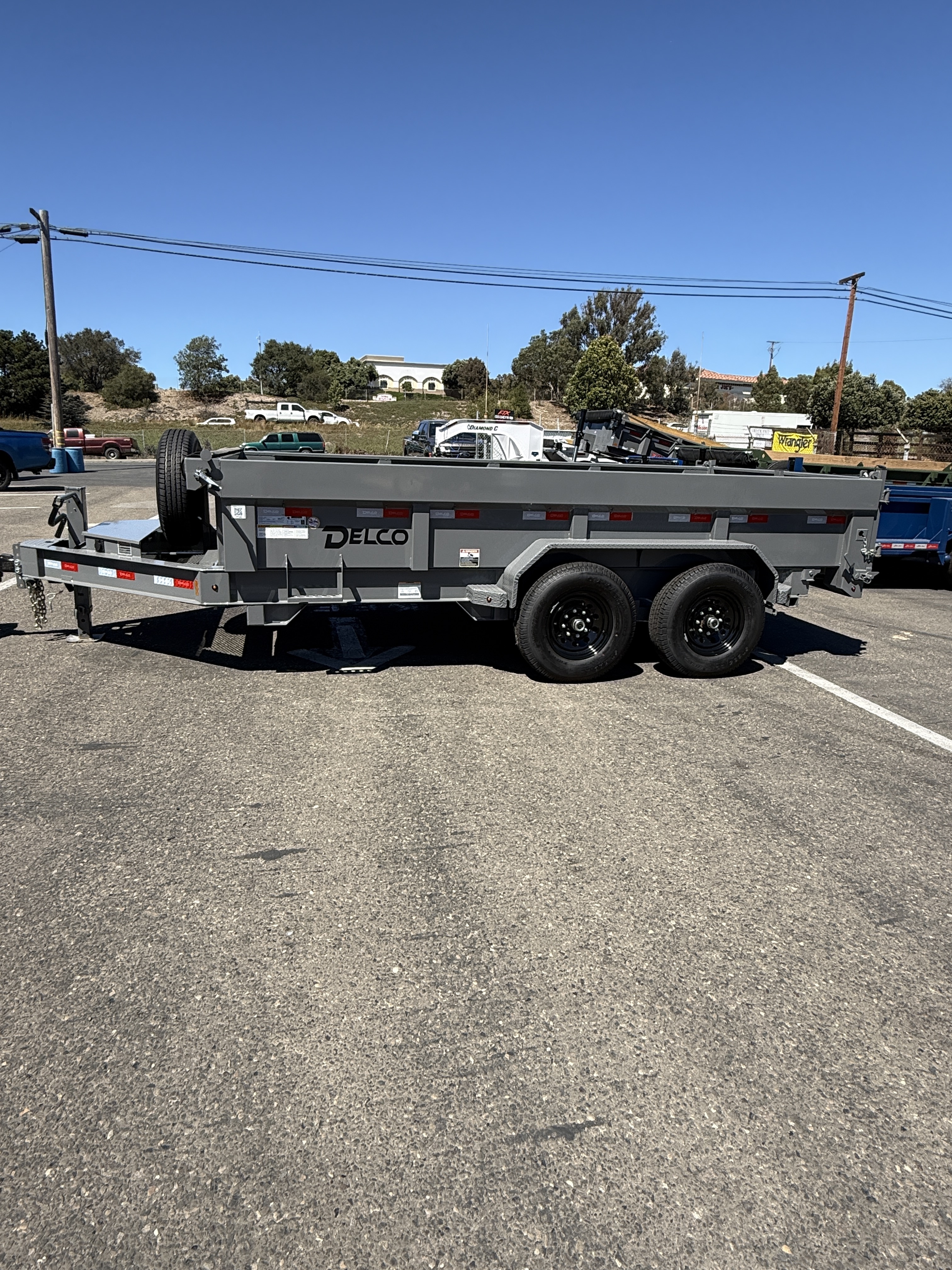 2026 DELCO 7X14 X24 DUMP TRAILER in Arroyo Grande, CA