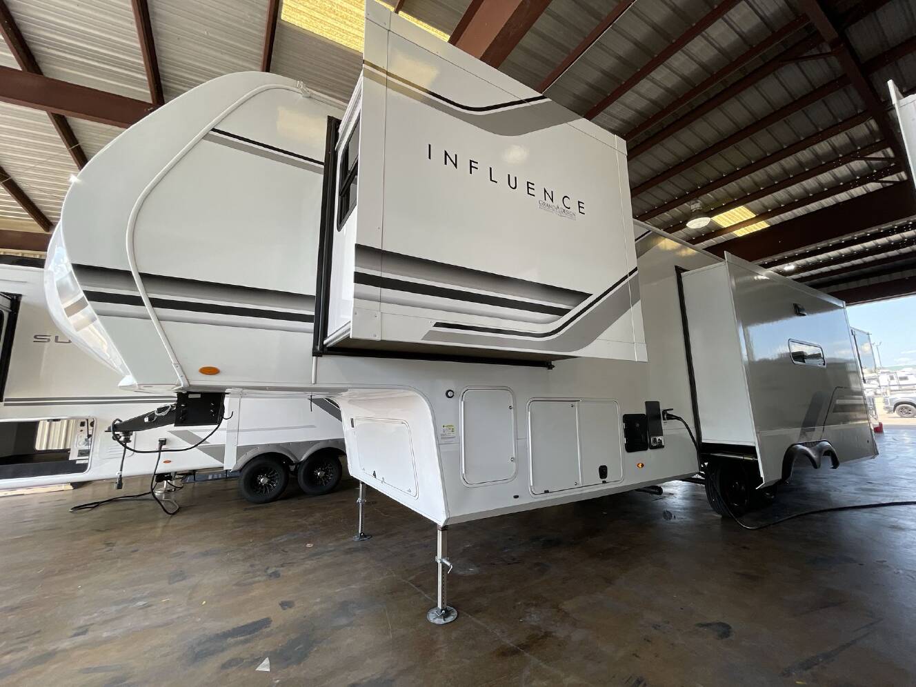 A photo of this 2026 Grand Design Influence 3003RL