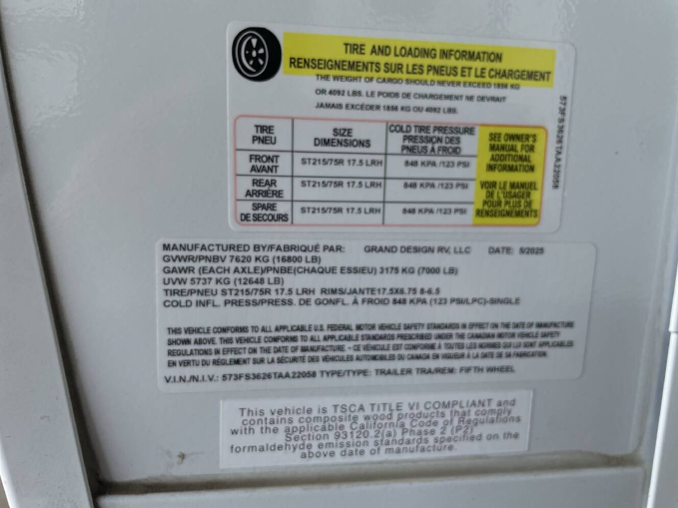 A photo of this 2026 Grand Design Influence 3003RL