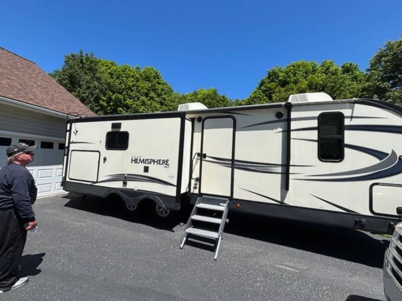 A photo of this 2019 Forest River Salem Hemisphere GLX 273RL