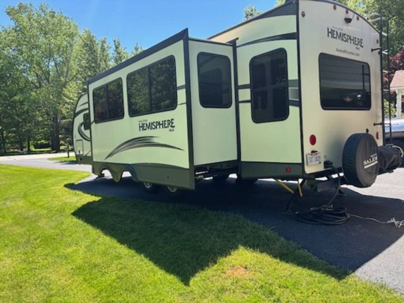 A photo of this 2019 Forest River Salem Hemisphere GLX 273RL
