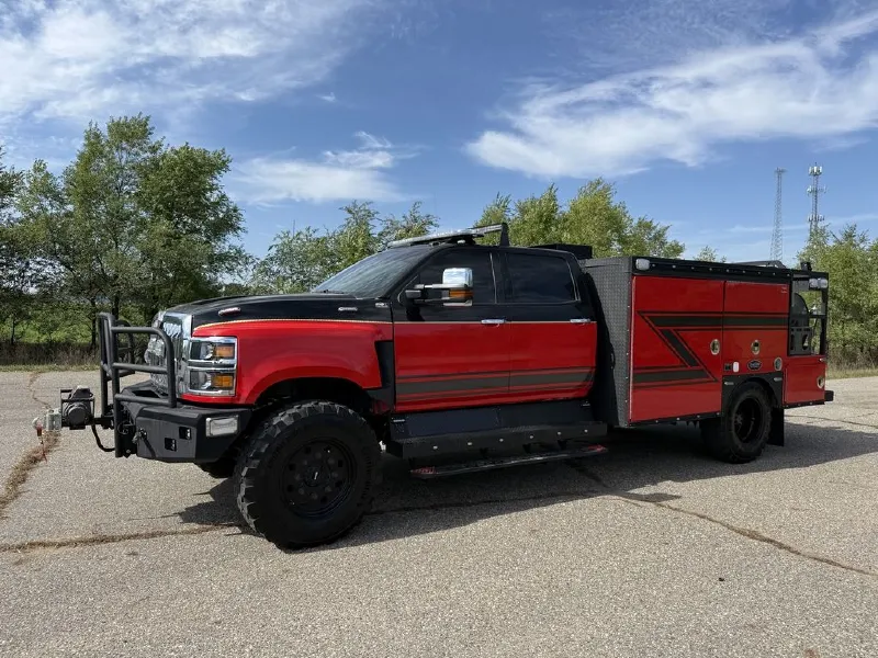2022 INTERNATIONAL BRUSH 4X4 FIRE TRUCK