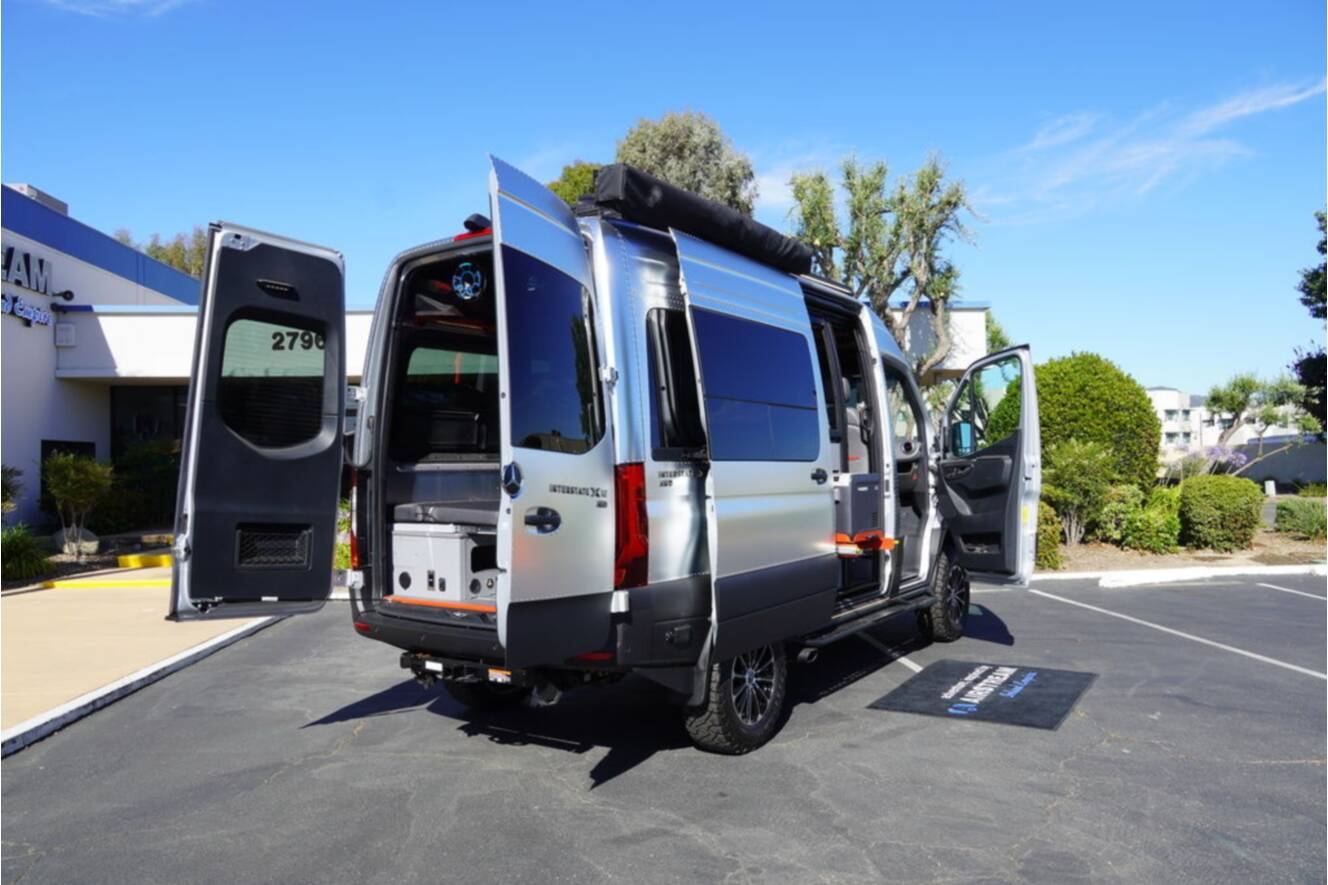A photo of this 2026 Airstream Interstate 19X LE Outland Edition E-1