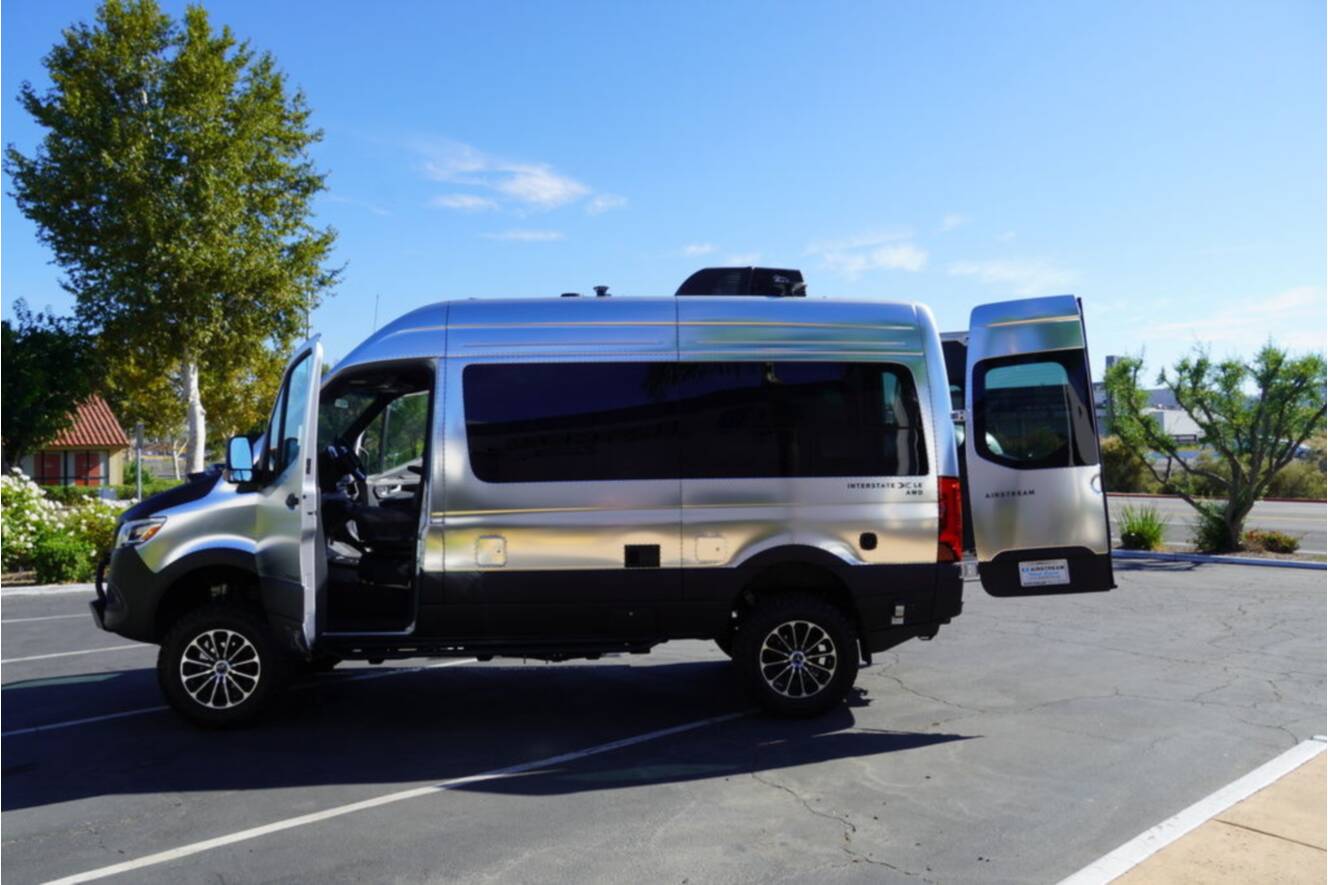 A photo of this 2026 Airstream Interstate 19X LE Outland Edition E-1