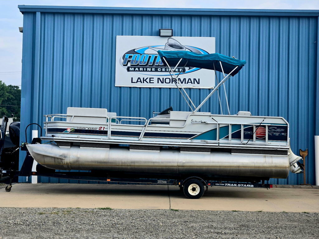 1998 Sun Tracker Fishin Barge 21 22 DLX in mooresville NC