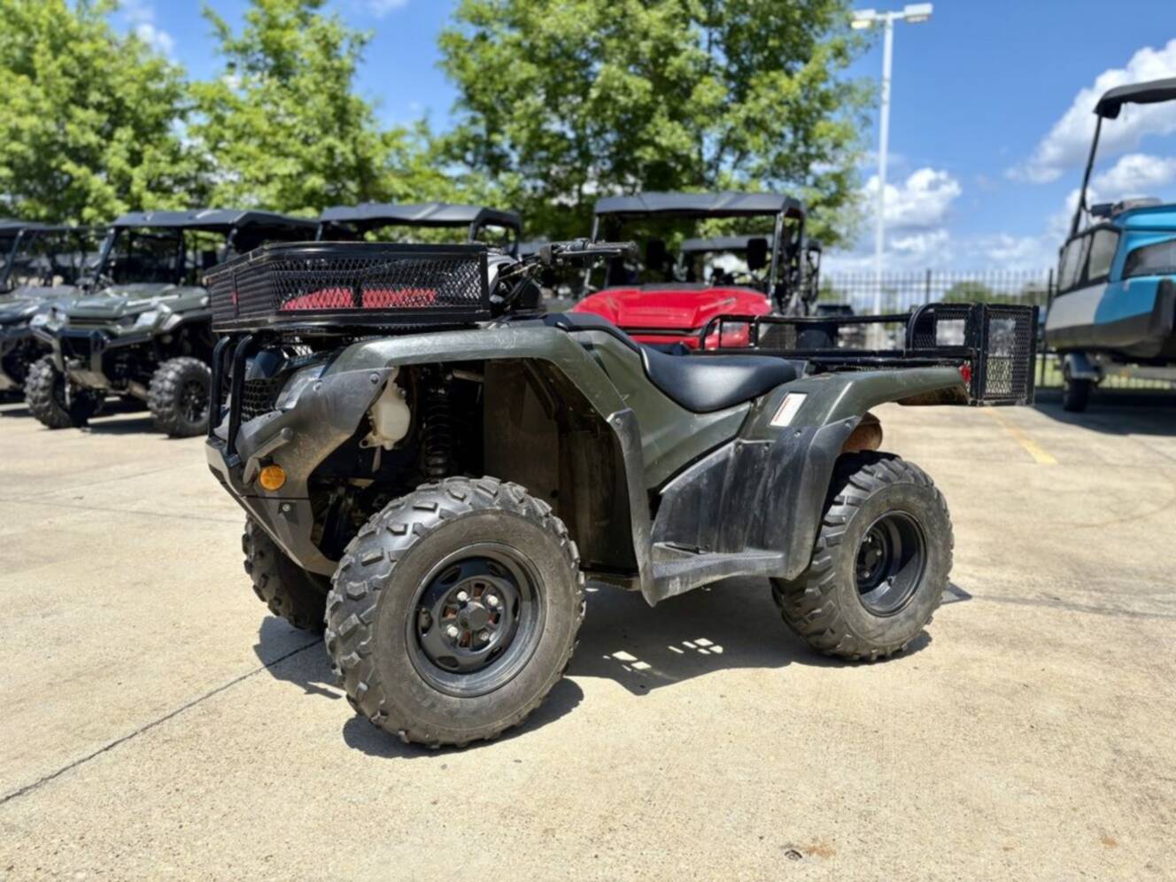 A photo of this 2024 Honda® FourTrax Rancher 4x4 EPS
