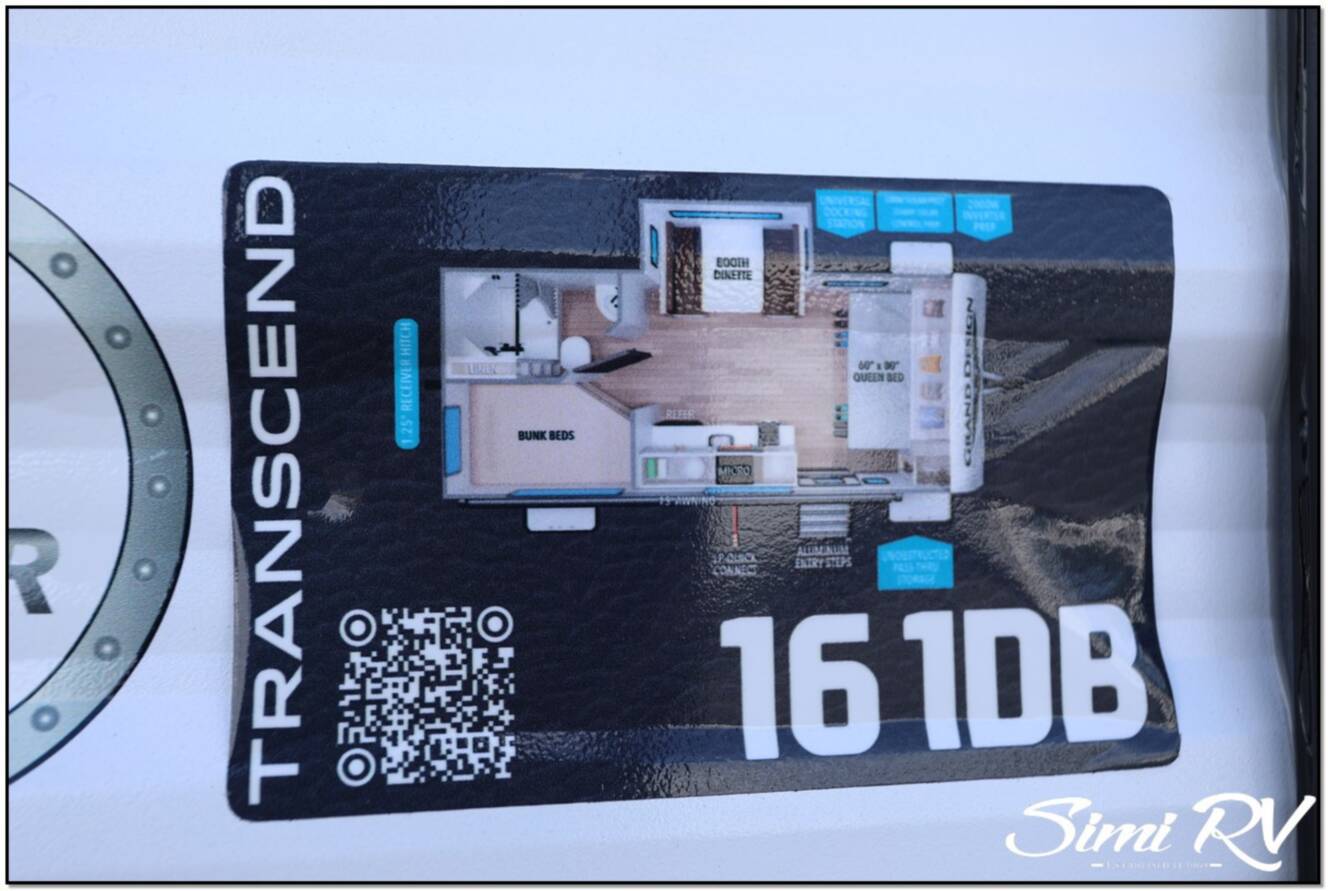 A photo of this 2026 Grand Design Transcend One 161DB