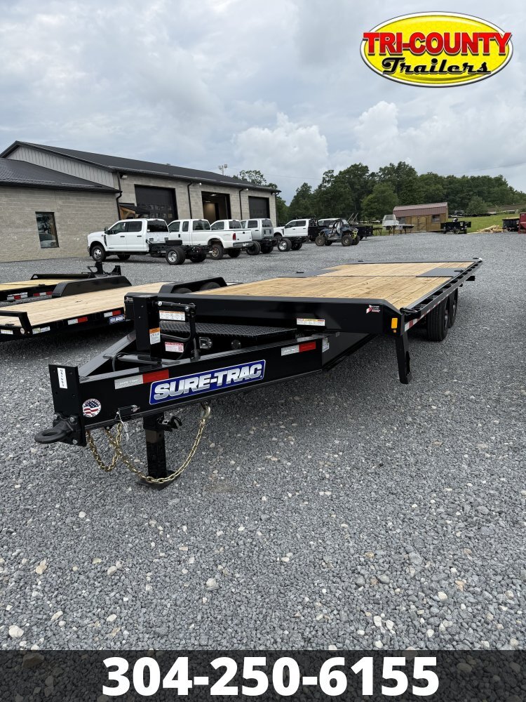 2026 Sure-Trac 8.5x24 17.6K HEAVY DUTY POWER TILT DECKOVER TRAILER in Beaver, WV