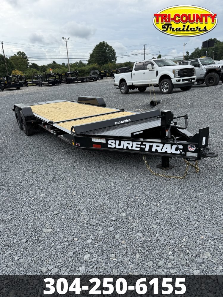2026 Sure-Trac 7X20 (16+4) 17.6K PRO SERIES TILT DECK in Beaver, WV