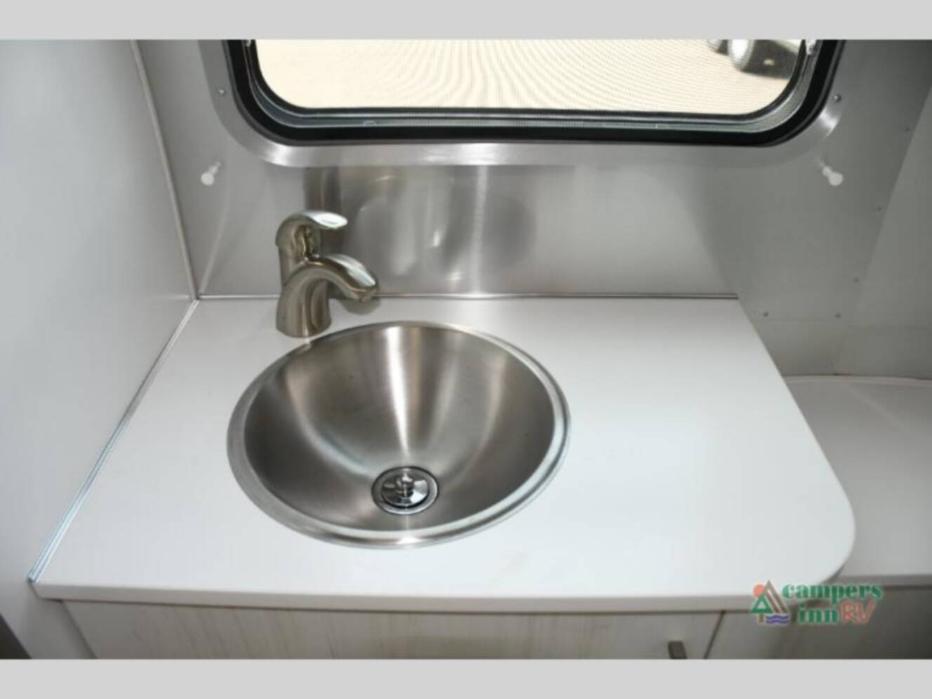 A photo of this 2027 Airstream Bambi 22FB