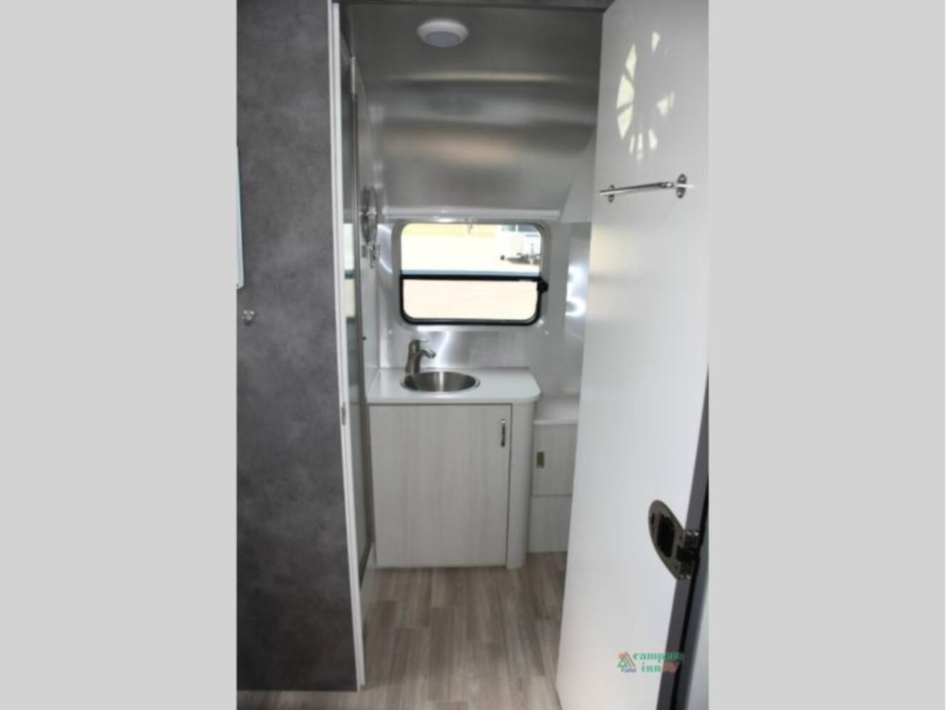 A photo of this 2027 Airstream Bambi 22FB