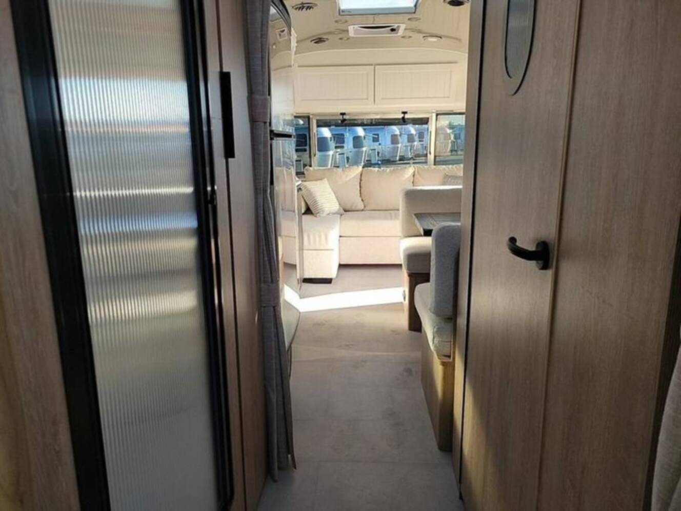 A photo of this 2025 Airstream Pottery Barn® Special Edition 28RB