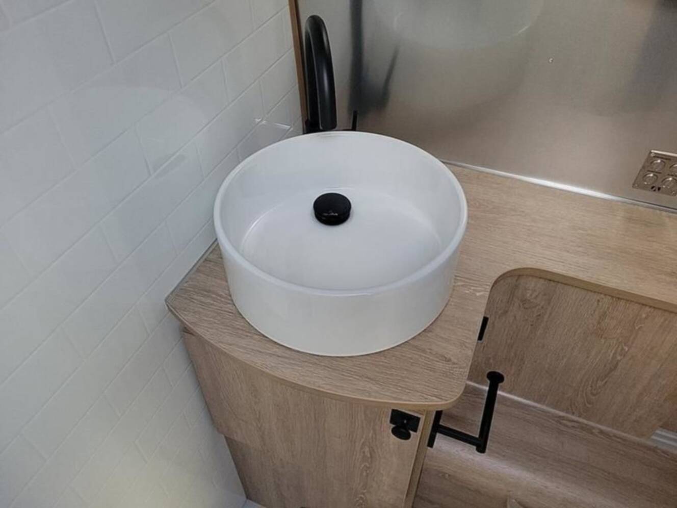 A photo of this 2025 Airstream Pottery Barn® Special Edition 28RB