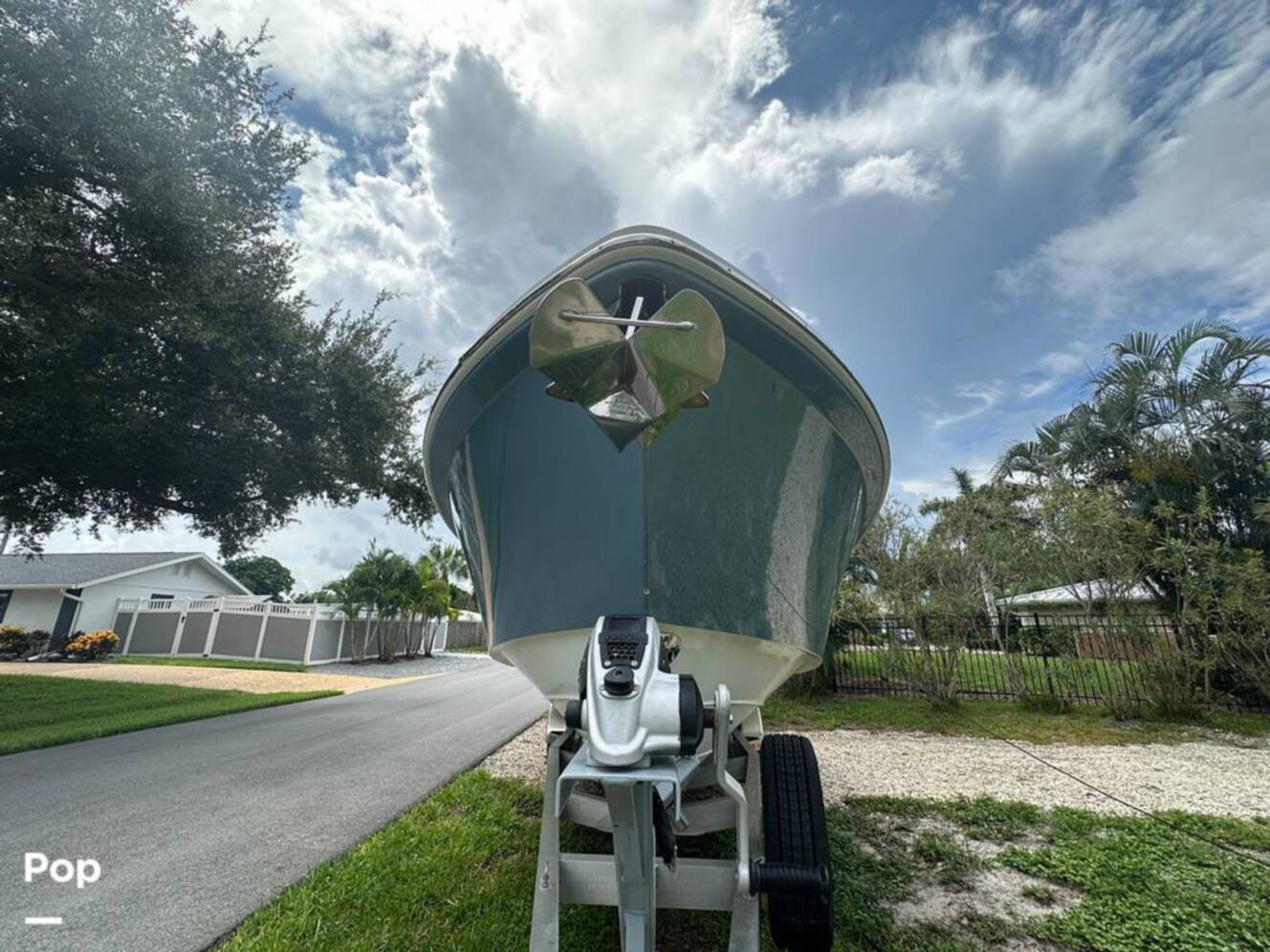 A photo of this 2018 Everglades 335CC