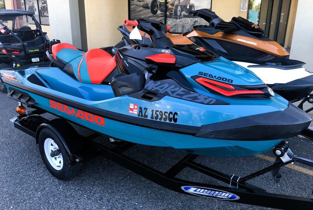 2014 Sea-Doo GTX S 155, Wake Pro 230 IBR & Sound System And Trailer 230 in Surprise, AZ