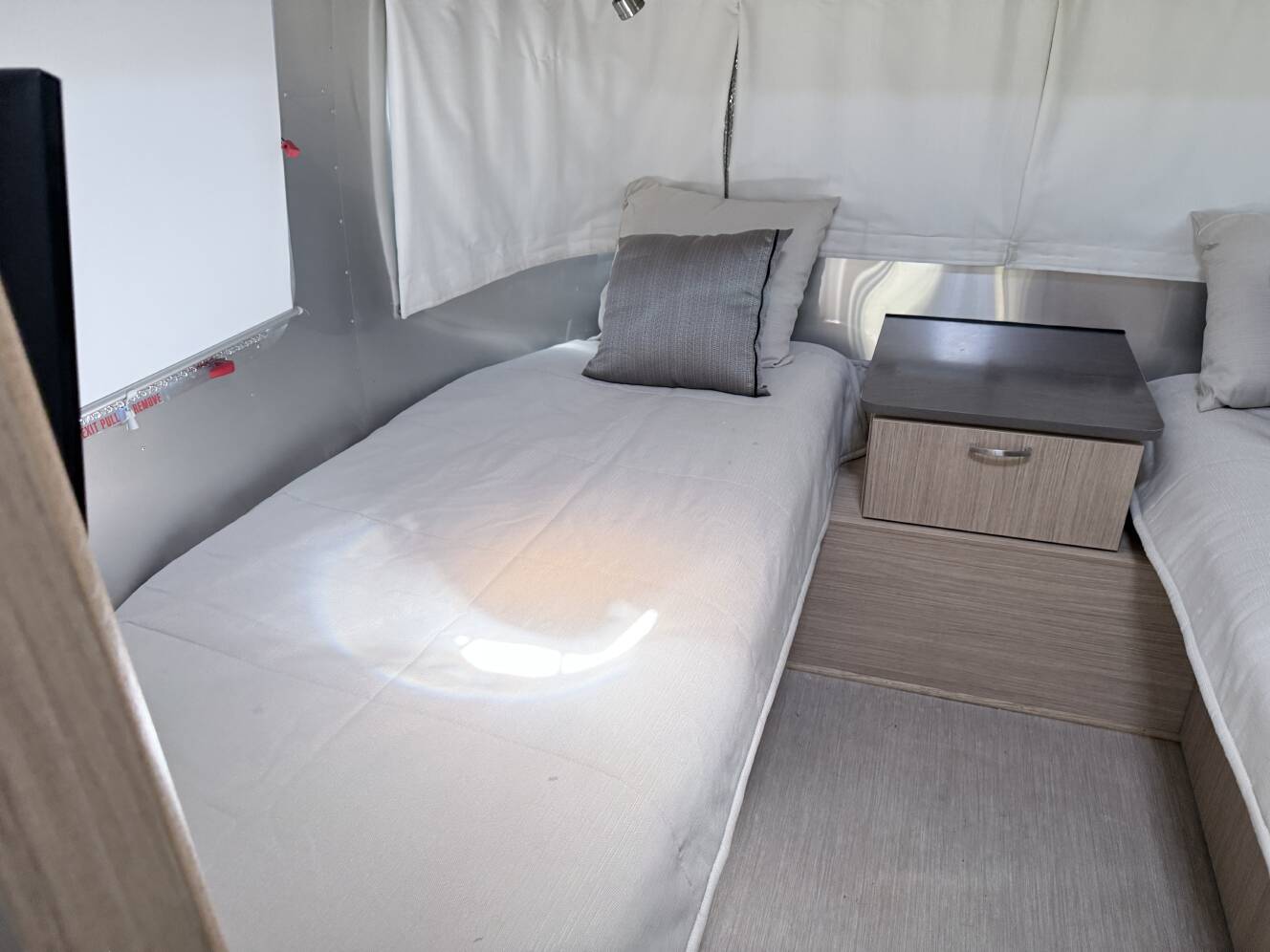 A photo of this 2017 Airstream FLYING CLOUD 25FB TWIN
