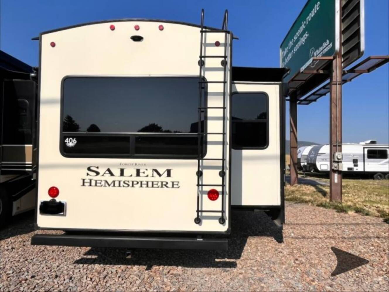 A photo of this 2021 Forest River Rv Salem Hemisphere 290RL