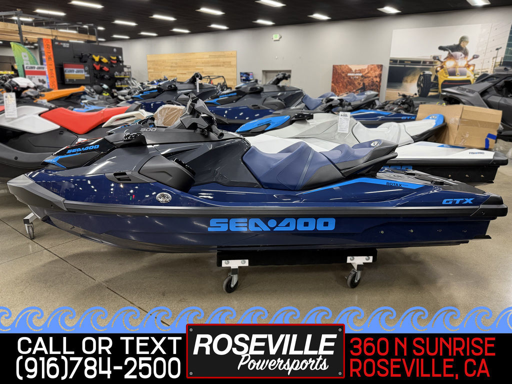 2026 Sea-Doo GTX 300 Tech, Audio, Idf, Ibr 300 in Roseville, CA