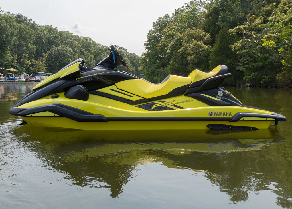 2022 Yamaha Waverunners FX CRUISER HO W/AUDIO- LIME YELLOW in osage beach MO