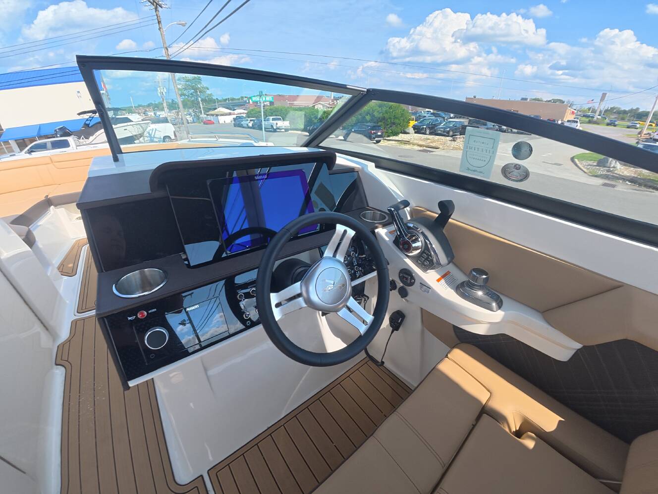 A photo of this 2027 Sea Ray SDX 290 Outboard