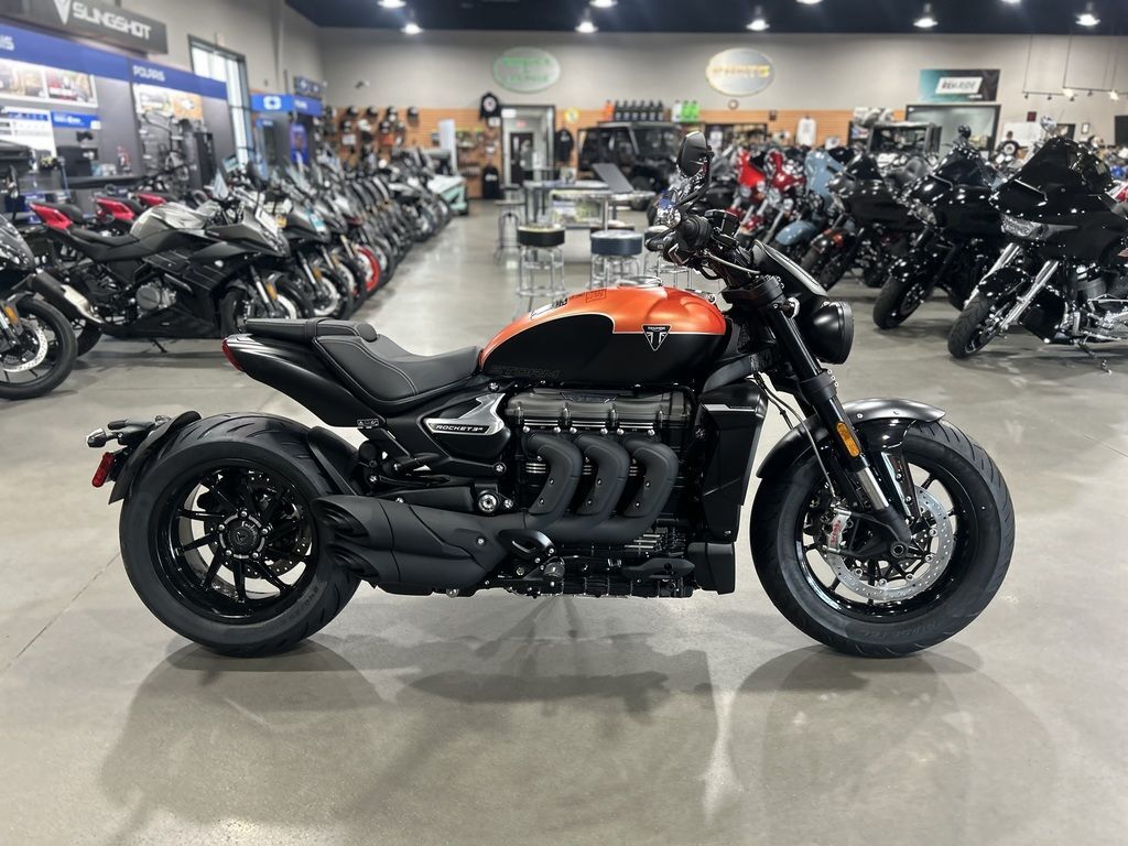 2026 Triumph Rocket 3 Storm R Satin Pacific/Matte Sapphire Black in Fayetteville, NC