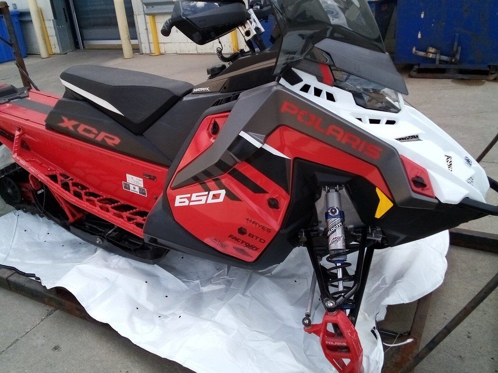 2026 Polaris® 650 INDY XCR 137 Premium Indy Red Pearl / White Lightni in ann arbor MI