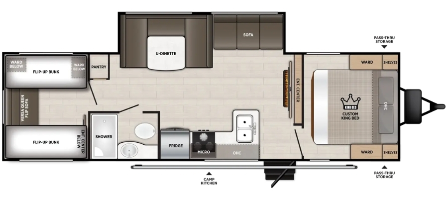 2027 Forest River Wildwood XLite 28VBXL in lakeview OH
