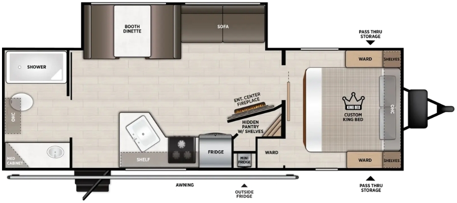2027 Forest River Wildwood XLite 25ICE in lakeview OH