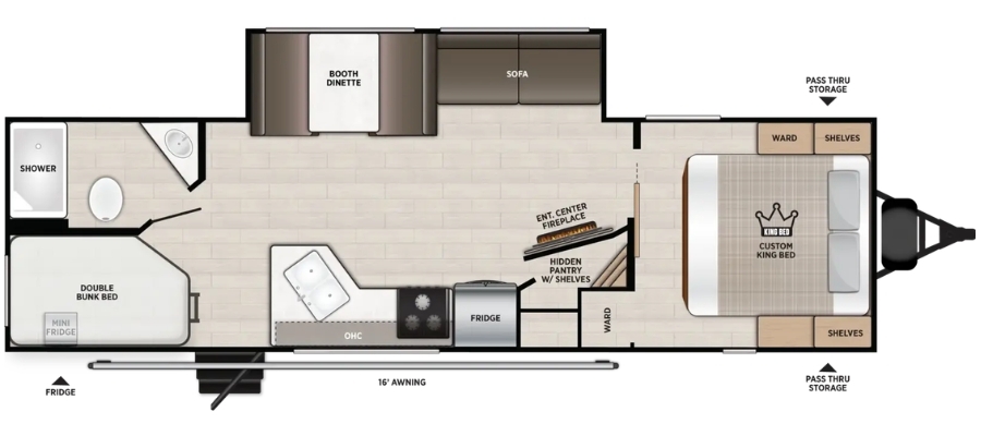 2027 Forest River Wildwood XLite 26ICE in lakeview OH