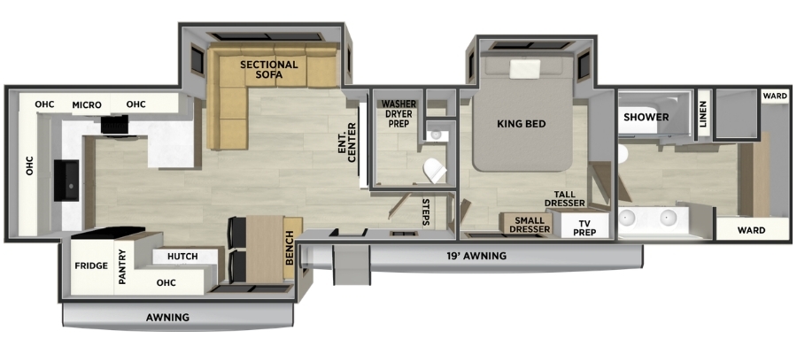 2027 Forest River Sandpiper 3870HBRK in mansfield OH